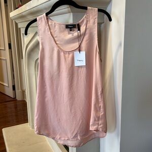 Theory Silk Racer Tank